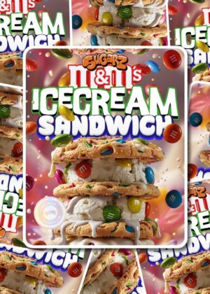 M&Ms Ice-cream Sandwich